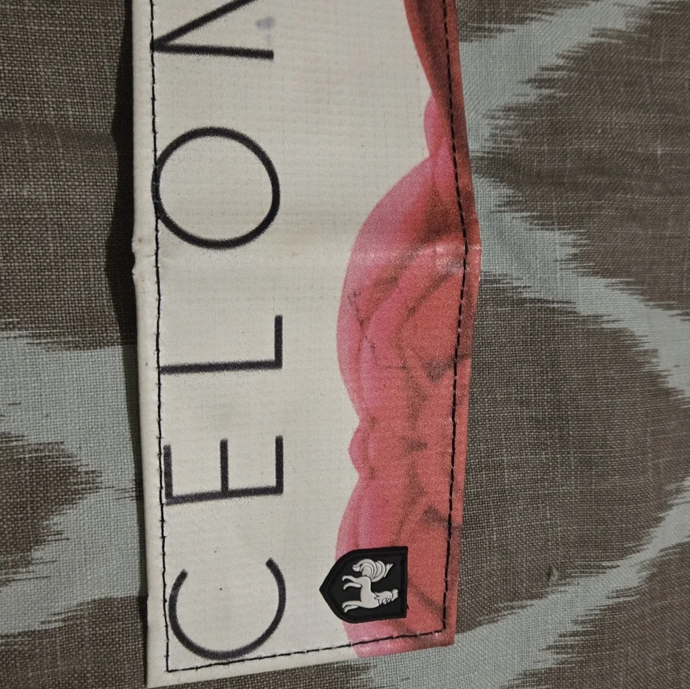 Kool Recycled Bifold From Barcelona.Abstract Art Wallet. New. Originally 120